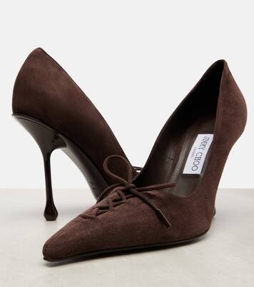 Scarlett 95 suede pumps | Jimmy Choo