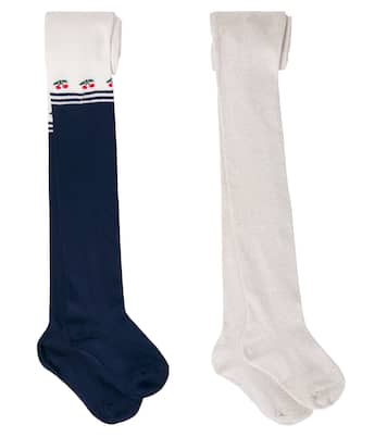 Set aus zwei Strumpfhosen | Konges Sløjd