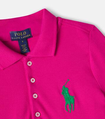 Cotton polo dress | Polo Ralph Lauren Kids