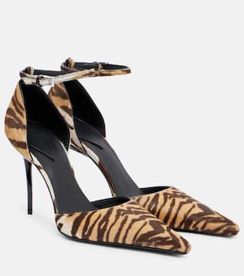 Pumps D'Orsay 90 in cavallino | Alaïa