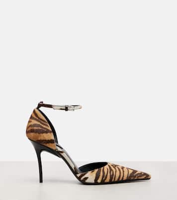 Pumps D'Orsay 90 in cavallino | Alaïa