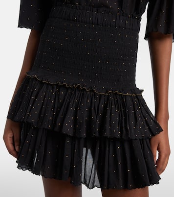 Bestickter Minirock aus Baumwolle | Marant Etoile