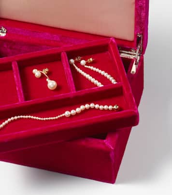 Trésor Grande velvet jewelry box | Sophie Bille Brahe