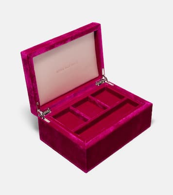 Trésor Grande velvet jewelry box | Sophie Bille Brahe