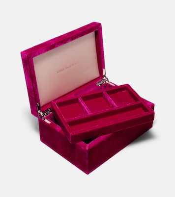Trésor Grande velvet jewelry box | Sophie Bille Brahe