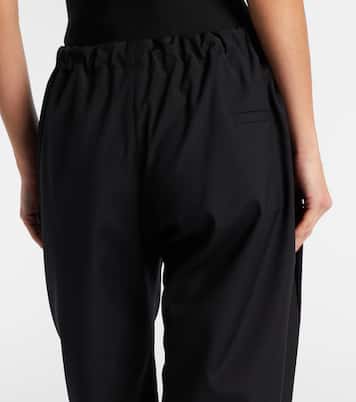 Pantalon ample Rohen en laine vierge | Khaite