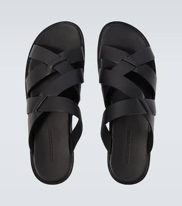 Marvin leather sandals | Manolo Blahnik
