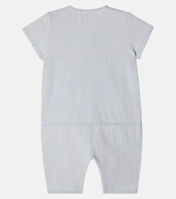 Baby Mr Pickles denim playsuit | Bobo Choses