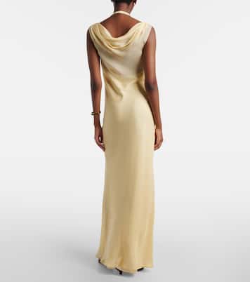 Strobe off-shoulder maxi dress | SIR
