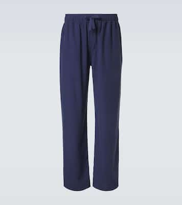 Silk straight pants | Saman Amel