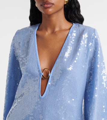 Sequined beach dress | Oséree