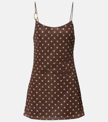 Lumière polka-dot minidress | Oséree