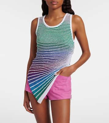 Paula's Ibiza suede shorts | Loewe