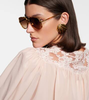 نظارات شمسية أفياتور Tubolar  | Chloé