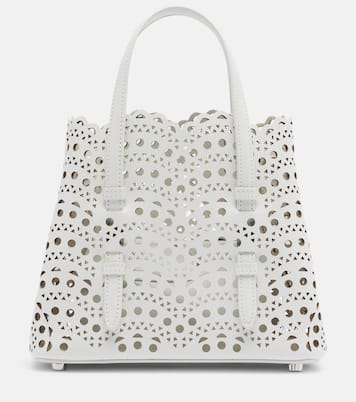 Mina 20 Vienne leather tote bag | Alaïa