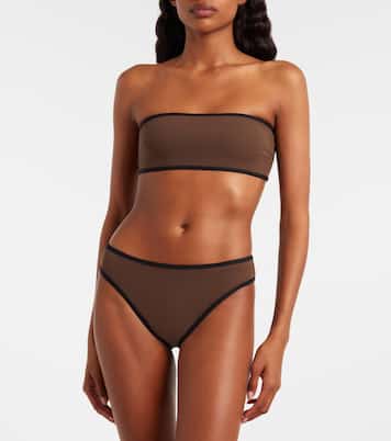 Bandeau bikini top | Toteme