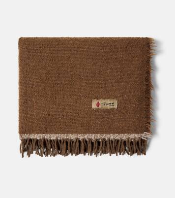 Garison alpaca, wool, and cashmere throw | The House of Lyria