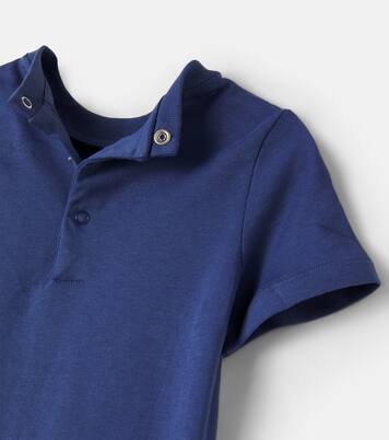 Baby Polo Bear cotton jersey playsuit | Polo Ralph Lauren Kids