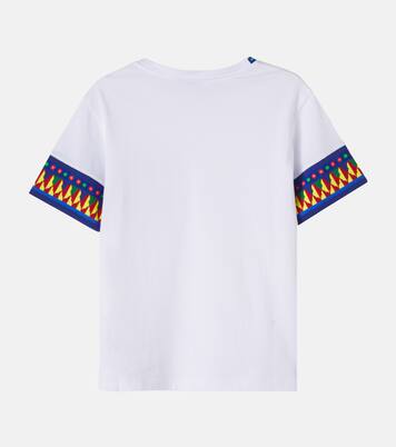 Camiseta Carretto de jersey de algodón | Dolce&Gabbana Kids