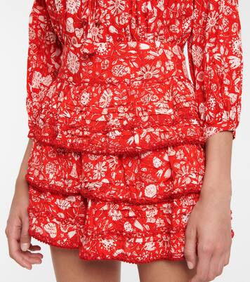 Mini-jupe Bibi à fleurs | Poupette St Barth