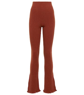 Schlaghose aus einem Wollgemisch | Victoria Beckham