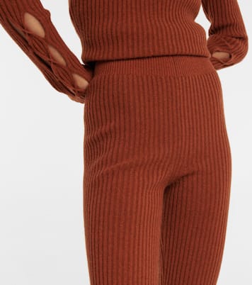 Schlaghose aus einem Wollgemisch | Victoria Beckham