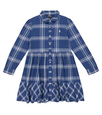 Robe chemise en coton à carreaux | Polo Ralph Lauren Kids