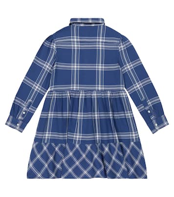 Robe chemise en coton à carreaux | Polo Ralph Lauren Kids