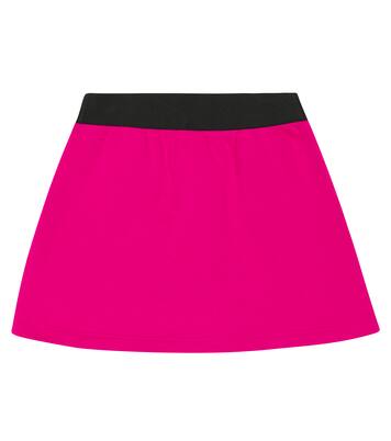 Jupe en coton à logo | Dolce&Gabbana Kids