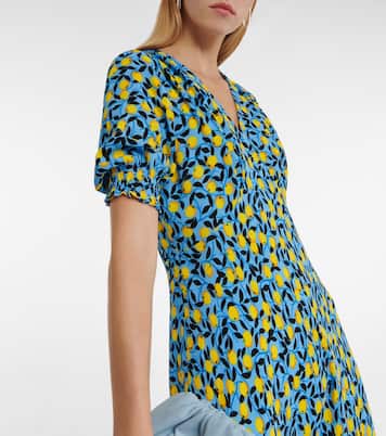 Jemma printed wrap dress | Diane von Furstenberg
