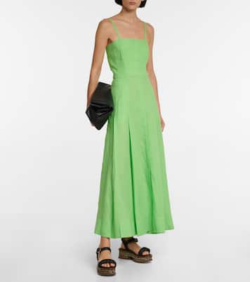Robe midi Magritte en lin | Gabriela Hearst