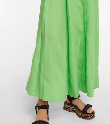 Robe midi Magritte en lin | Gabriela Hearst