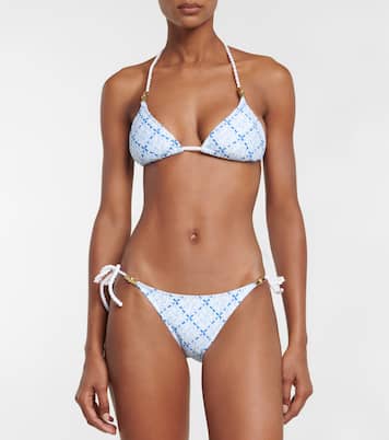 Culotte de bikini Grand Cayman imprimée | Heidi Klein