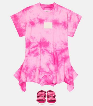 Tie-dye T-shirt dress | MM6 Maison Margiela Kids