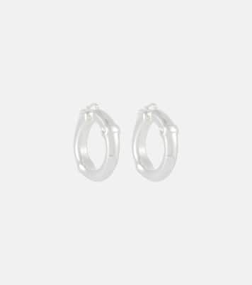 Small Bamboo hoop earrings | Jil Sander