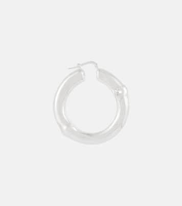 Small Bamboo hoop earrings | Jil Sander