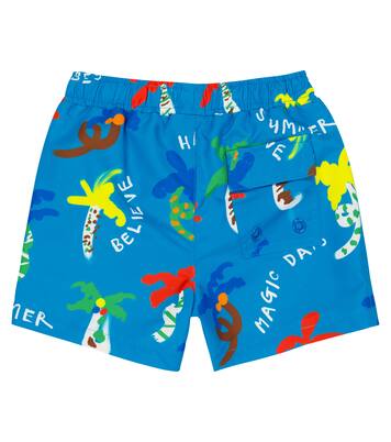 Baby printed swim trunks | Stella McCartney Kids