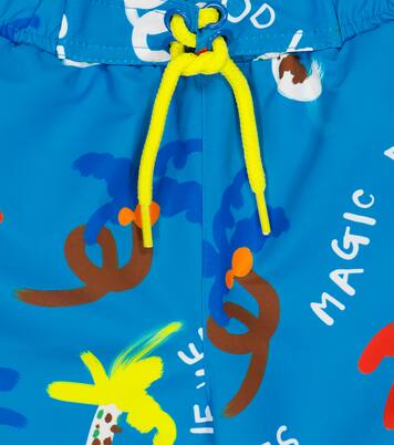 Baby printed swim trunks | Stella McCartney Kids