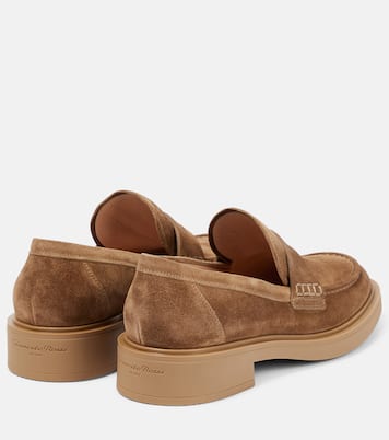 Loafers Harris aus Veloursleder | Gianvito Rossi