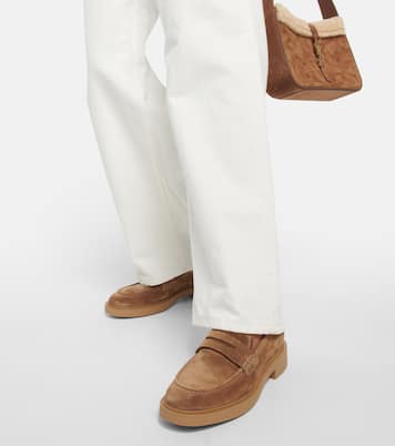 Loafers Harris aus Veloursleder | Gianvito Rossi