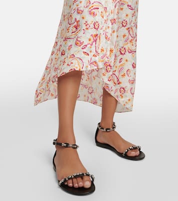 Verzierte Sandalen aus Leder | Isabel Marant