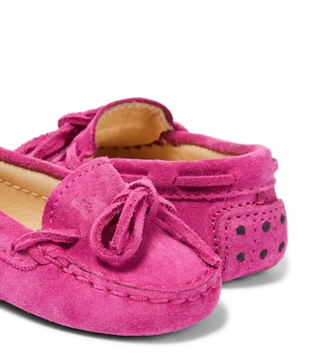 Baby Mokassins Gommino aus Veloursleder | Tod's Junior