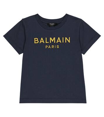Logo cotton T-shirt | Balmain Kids