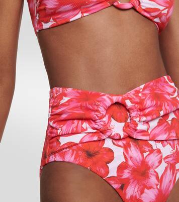 Culotte de bikini Dorit à fleurs | Alexandra Miro