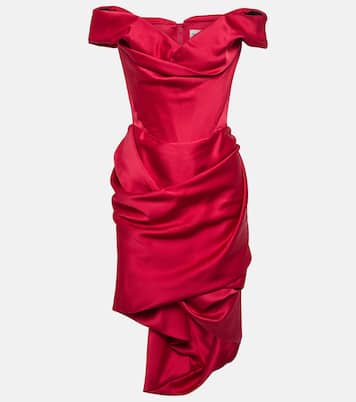 Nova Cora crêpe satin minidress | Vivienne Westwood