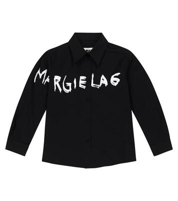 Cotton poplin shirt | MM6 Maison Margiela Kids