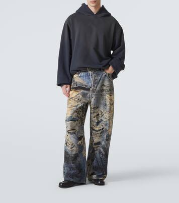 Hoodie aus einem Baumwollgemisch | Acne Studios