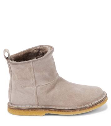 Otter shearling-lined suede boots | PèPè