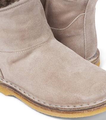 Otter shearling-lined suede boots | PèPè