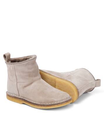 Otter shearling-lined suede boots | PèPè